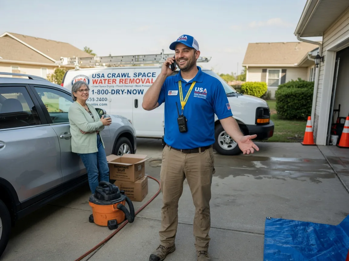 Crawl Space Water Removal Rockingham, NC FAQs